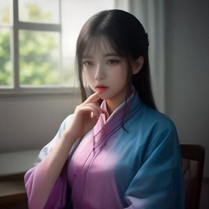 戴细框眼镜的年轻女性网络安全工程师在电脑前专注分析代码,画面明亮整洁